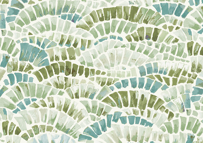 Gabriela, Greengage - Twist&Fit Roller Blind - Image 6